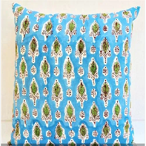 Hand block Print Cushion Cover