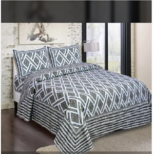 Jaipuri Cotton Buti Print Bed Sheet