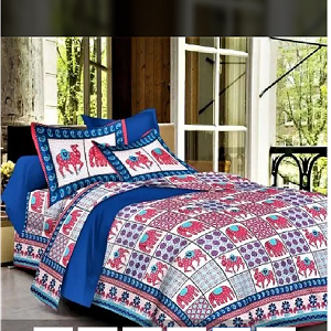 Jaipuri Printed Bed Sheet