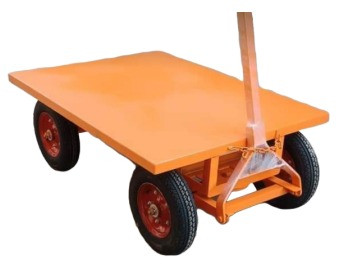 Platform truck with scooter wheels