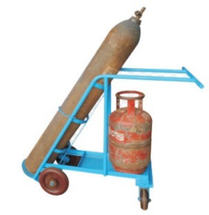 Double cylinder trolley