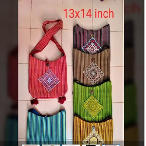 Embroidery Pattern Ladies Hand Bag